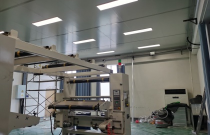 广州洁净化工程施工现场